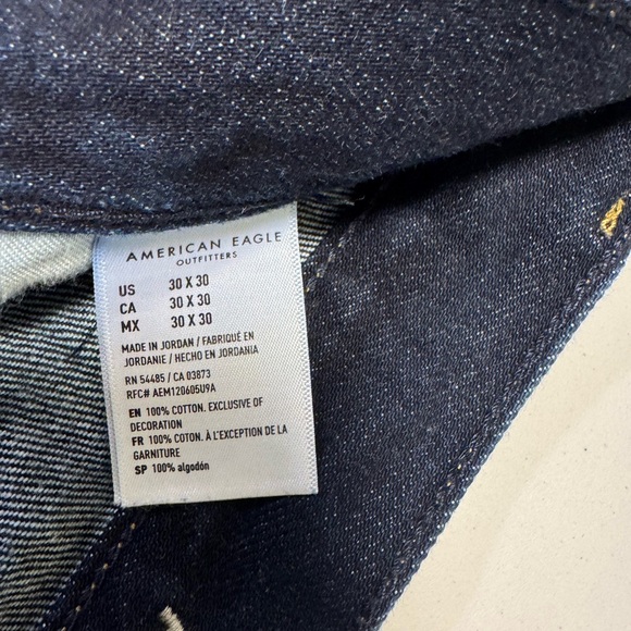 American Eagle double knee selvedge denim jeans 30 waist Work Pants. - Picture 12 of 16